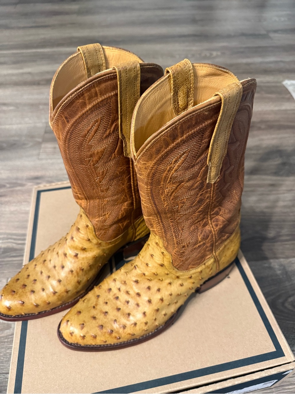 Tecovas Ostrich Boots